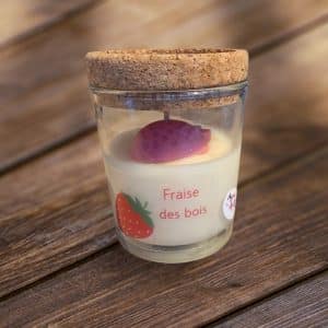 bougie fraise des bois